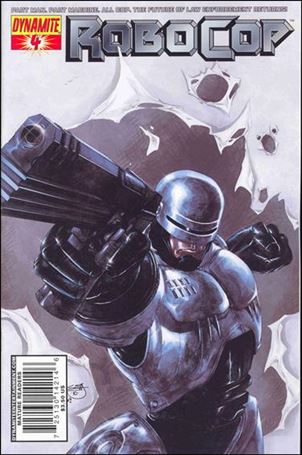 Robocop (2010) issue 4 Stephen Segovia Cover