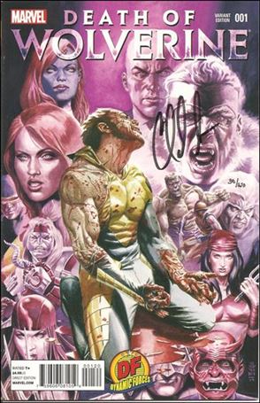 Death of Wolverine issue 1-U Dynamic Forces (Signed by Charles Soule) 1/520