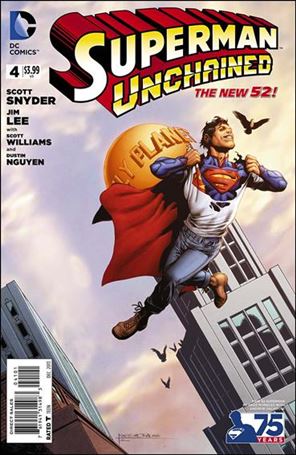 Superman Unchained issue 4-D Rags Morales New 52 Cover