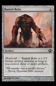 Magic the Gathering: Scars of Mirrodin (Base Set) card 199 Rusted Relic