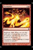 Magic the Gathering: Duel Decks: Izzet vs. Golgari (Base Set) card 20 Pyromatics