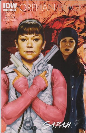 Orphan Black issue 1-F Cat Staggs "Sarah & Alison" Cover