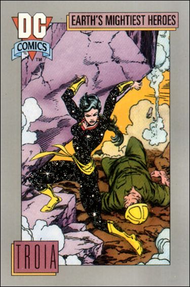 DC Cosmic Cards (Base Set) card 76 Troia