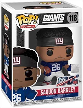 Pop! Football (NFL) figure 118 Saquon Barkley