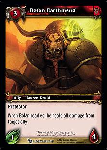 World of Warcraft: March of the Legion (Base Set) card 178 Bolan Earthmend