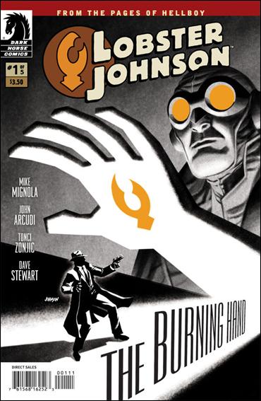 Lobster Johnson: The Burning Hand issue 1 Dave Johnson Cover