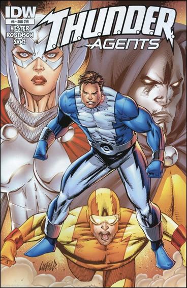 T.H.U.N.D.E.R. Agents (2013) issue 8-B Rob Liefeld Subscription Cover