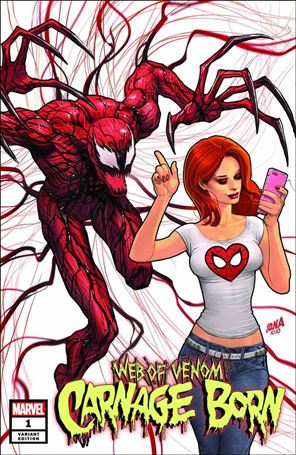 Web of Venom: Carnage Born issue 1-CG David Nakayama Standard Cover 1/1500