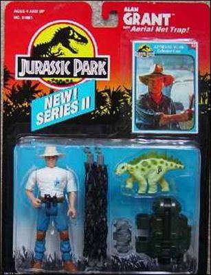Jurassic Park (Movie) Action Figures figure 11 Alan Grant (Aerial Net) (Series 2)