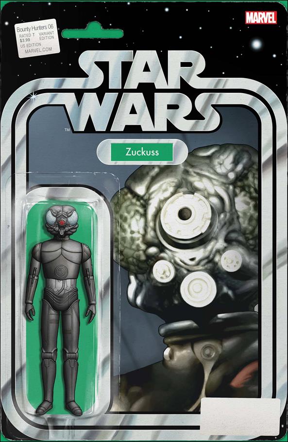Star Wars: Bounty Hunters issue 6-C John Tyler Christopher Action Figure Cover