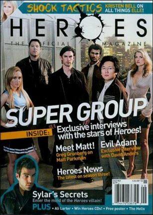 Heroes Magazine issue 5 Newsstand Edition