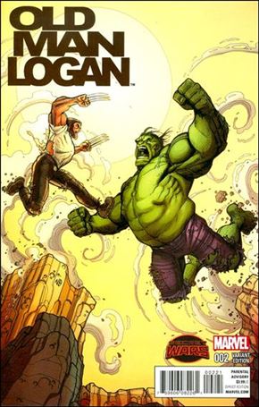 Old Man Logan (2015) issue 2-B Nick Bradshaw 1:25 Cover
