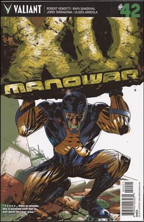 X-O Manowar (2012)  issue 42-B Steve Lieber Cover