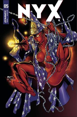 Nyx (2021) issue 5-E Jamie Biggs Cover
