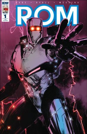 ROM (2016) issue 1-Q Stuart Sayger Bell, Book & Comic Wraparound Cover
