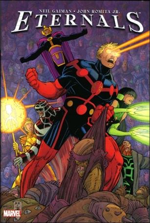 Eternals by Neil Gaiman issue 1-B John Romita Jr. Dust Jacket