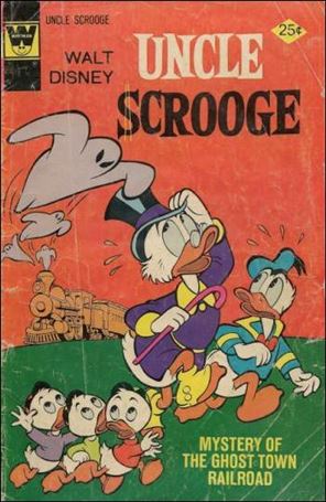 Walt Disney's Uncle Scrooge issue 122-B Whitman Cover