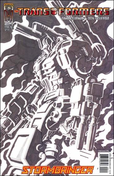 Transformers: Stormbringer issue 4-B Don Figueroa "Optimus Prime" Cover