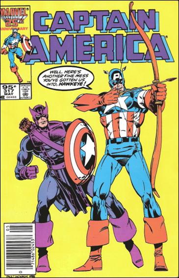 Captain America (1968) issue 317-B Canadian Price Cover
