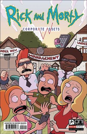 Rick and Morty: Corporate Assets issue 2 Jarrett Williams Cover