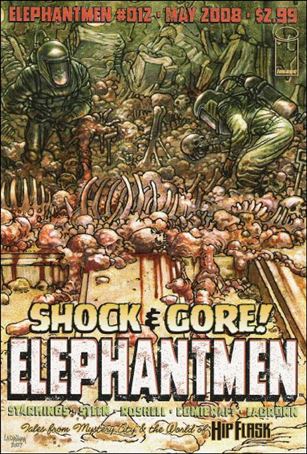 Elephantmen issue 12-B Jose Ladronn Cover
