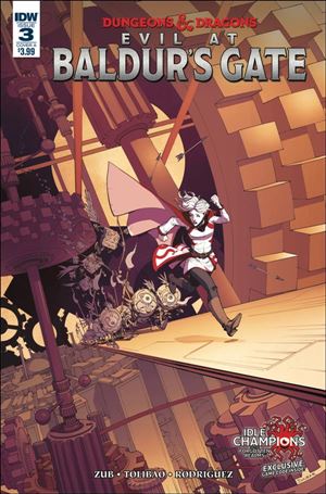 Dungeons & Dragons: Evil at Baldur's Gate issue 3 Max Dunbar Standard Cover