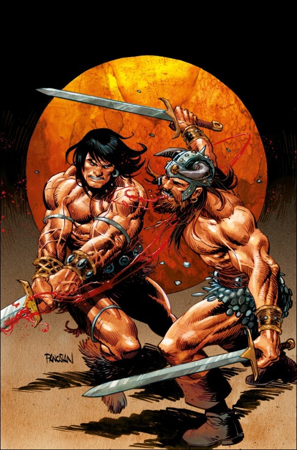 Conan the Barbarian (2023) issue 22-F Dan Panosian Virgin Cover