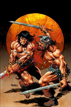 Conan the Barbarian (2023) issue 22-F Dan Panosian Virgin Cover