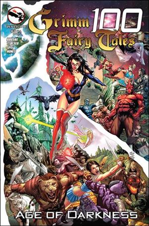 Grimm Fairy Tales (2005) issue 100-B Anthony Spay Wraparound Cover