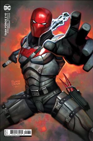 Task Force Z issue 10-C Ryan Brown Cardstock Cover