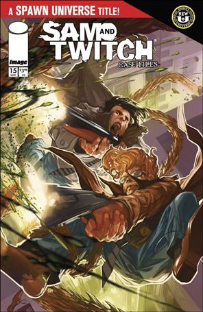 Sam and Twitch: Case Files (2024) issue 15-B Don Aguillo Cover