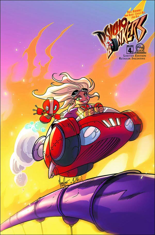 Psycho Bonkers issue 4-E Mirka Andolfo 1:12 Cover