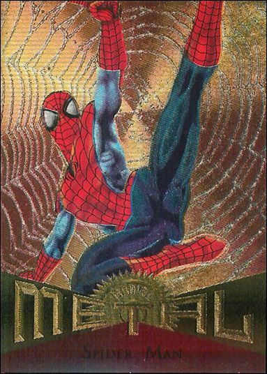 Marvel Metal (Base Set) card 78 Spider-Man