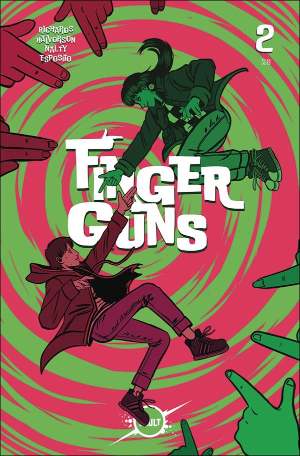 Finger Guns issue 2 Val Halvorson Cover