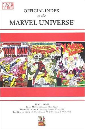 Official Index to the Marvel Universe issue 5