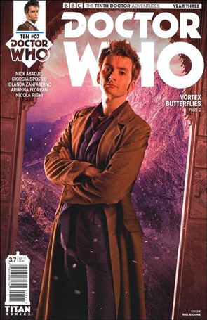 Doctor Who: The Tenth Doctor Year Three issue 7-B Will Brooks Photo Subscription Cover