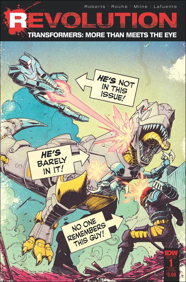 Transformers: More Than Meets The Eye: Revolution issue 1-B Nick Roche Subscription Cover