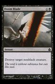 Magic the Gathering: Commander (Base Set) card 78 Doom Blade