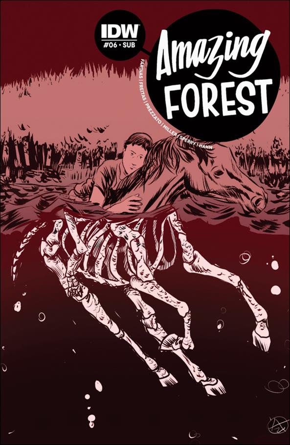 Amazing Forest issue 6-B Alexis Ziritt Subscription Cover