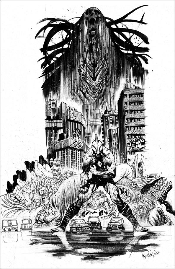 Ultramega issue 1-H James Harren 1:5 B&W Virgin Cover (3rd Printing)