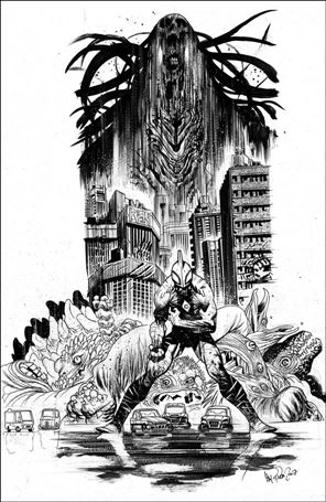 Ultramega issue 1-H James Harren 1:5 B&W Virgin Cover (3rd Printing)
