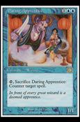 Magic the Gathering: 6th Edition (Base Set) card 62 Daring Apprentice