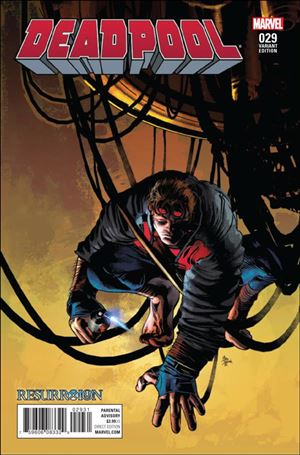 Deadpool (2016) issue 29-C Mike Deodato Jr. Resurrxion Cover