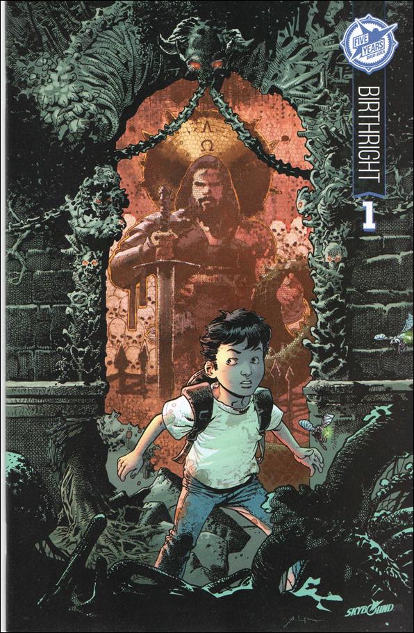 Birthright (2014) issue 1-F Skybound 5th Anniversary Color Cover