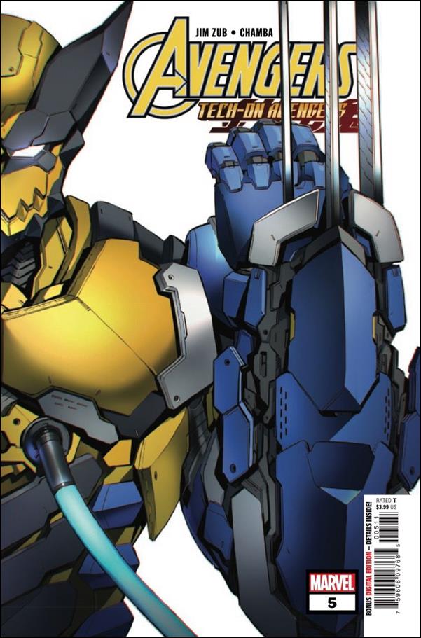 Avengers: Tech-On issue 5 Eiichi Shimizu Cover