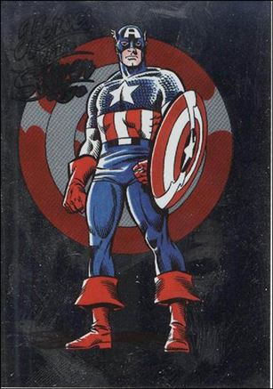 Marvel: The Silver Age (Heroes of the Silver Age Subset) card 6S Captain America