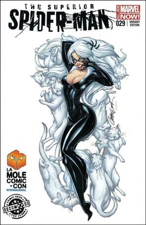 Superior Spider-Man (2013) issue 29-C J. Scott Campbell La Mole Comic Con Cover 1/5000