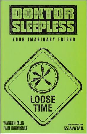 Doktor Sleepless issue 5-C Warning Sign 1:15 Cover