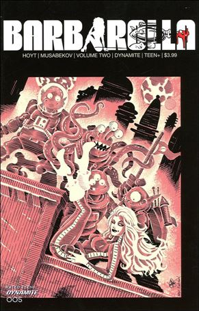 Barbarella (2021) issue 5-F Ken Haeser Cover