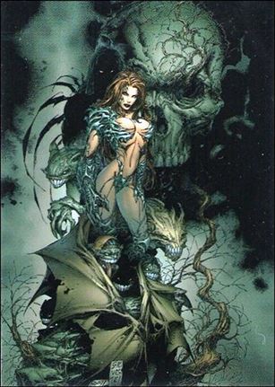 Top Cow Showcase: The Painted Cow (Base Set) card 60 Witchblade: The Darkness #10